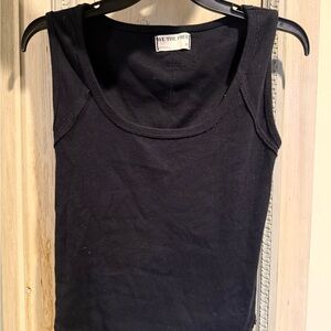 We The Free Classic Black Tank Top